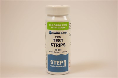 Test strips, Swim & Fun pool (aktivt syre)