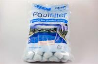 Filterbollar, Swim & Fun pool (motsvarar 25 kg filtersand)