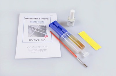 Kurvefix, vitt